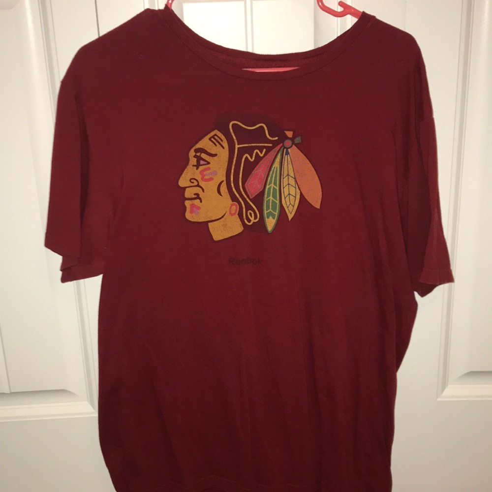 Men’s Reebok Blackhawks Tee